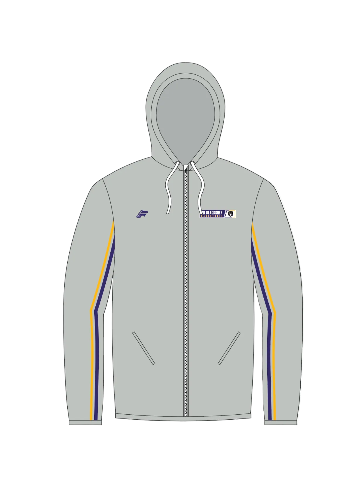 Long Sleeve Full Zip Hoodie