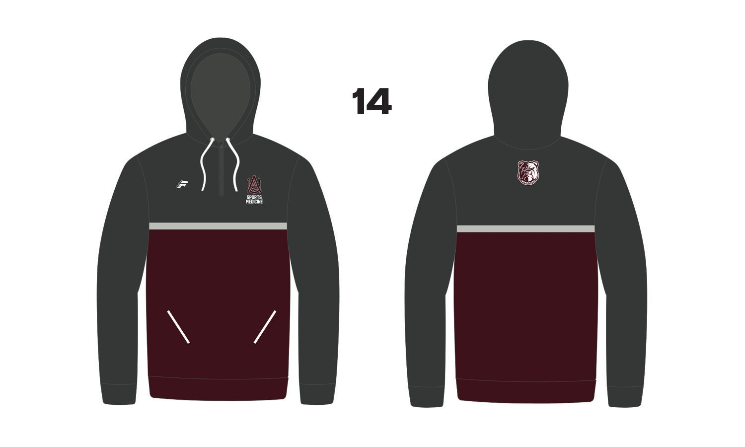 Long Sleeve 1/4 Zip Hoodie