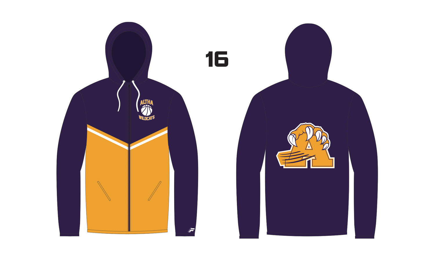 Long Sleeve Full Zip Hoodie