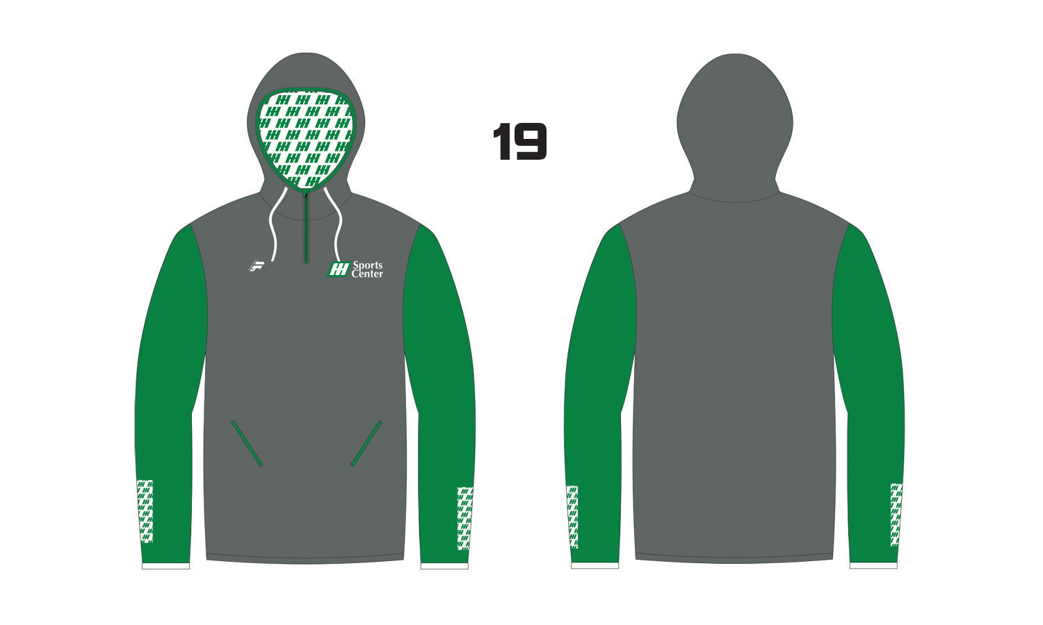 Long Sleeve 1/4 Zip Hoodie