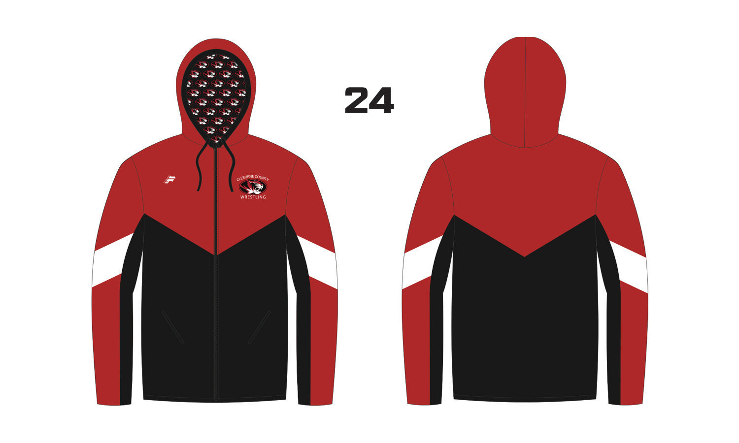 Long Sleeve Full Zip Hoodie
