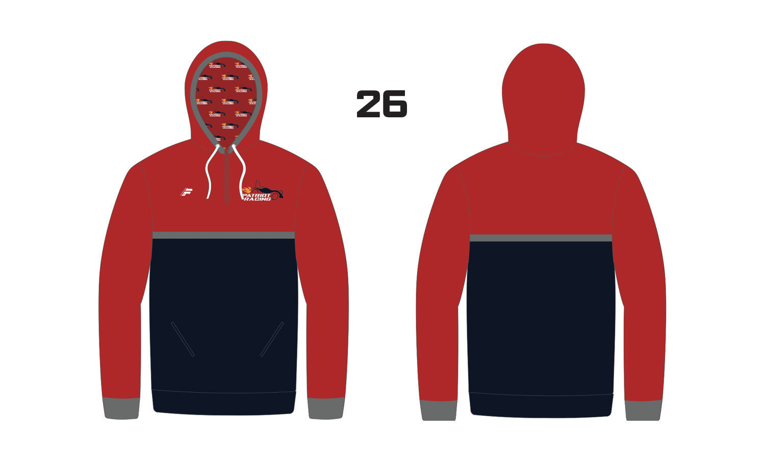 Long Sleeve 1/4 Zip Hoodie