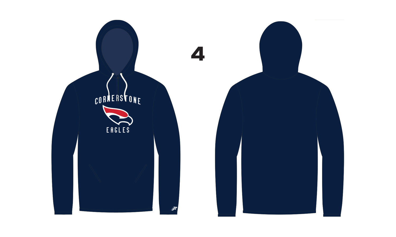 Long Sleeve 1/4 Zip Hoodie