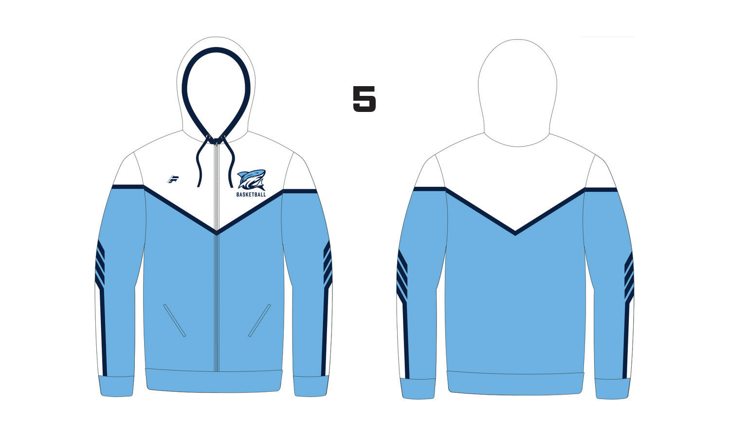 Long Sleeve Full Zip Hoodie