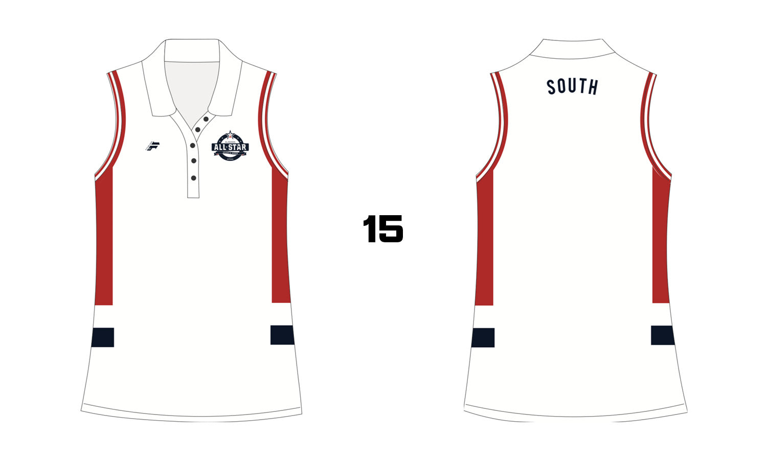 Womens Sleeveless Polo