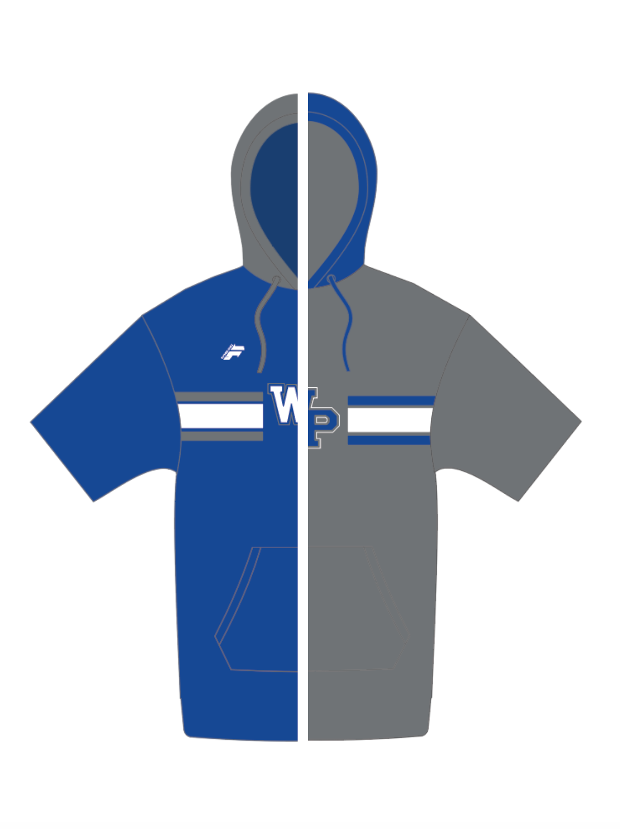 Reversible Short Sleeve Hoodie