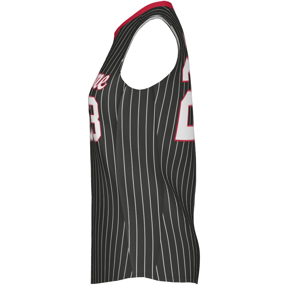 Women's Sleeveless Jersey - Pinstripe 1