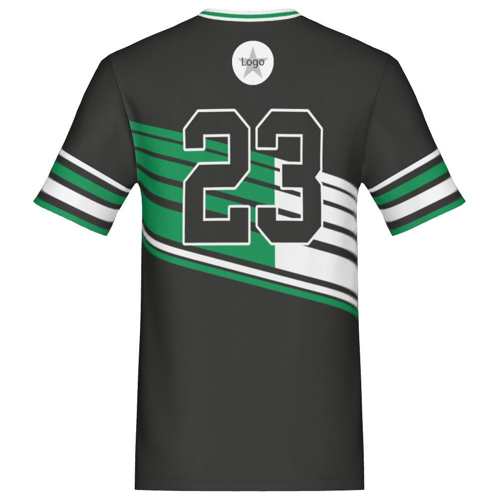 Men's Short Sleeve Crew Neck Jersey - Green Light