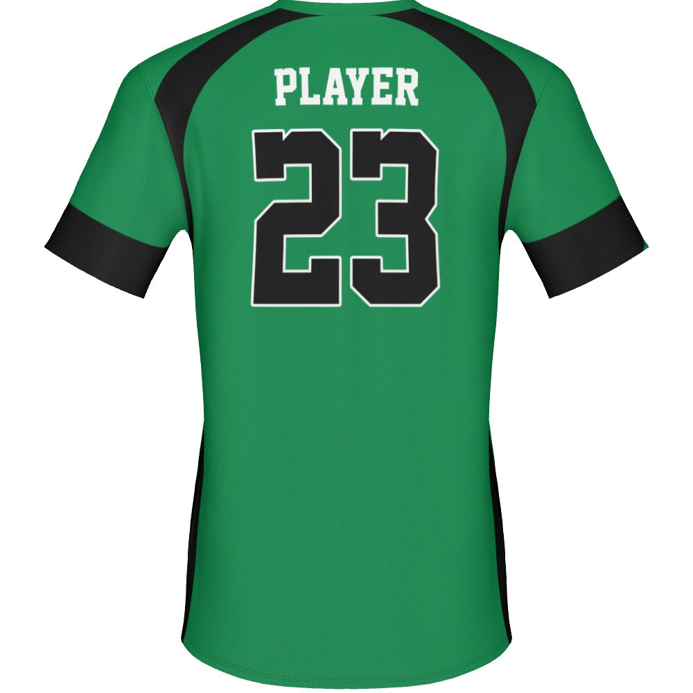 Men's Baseball Short Sleeve V Neck Jersey  - Blindside