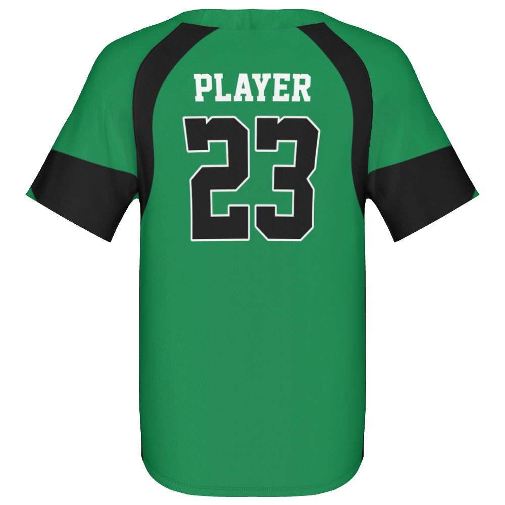 Men's Baseball 2 Button Jersey  -  Blindside