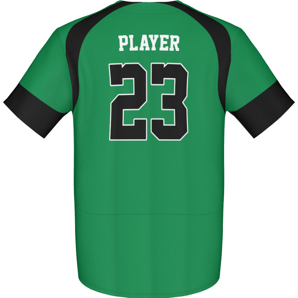 Men's Baseball Full Button Jersey -  Blindside