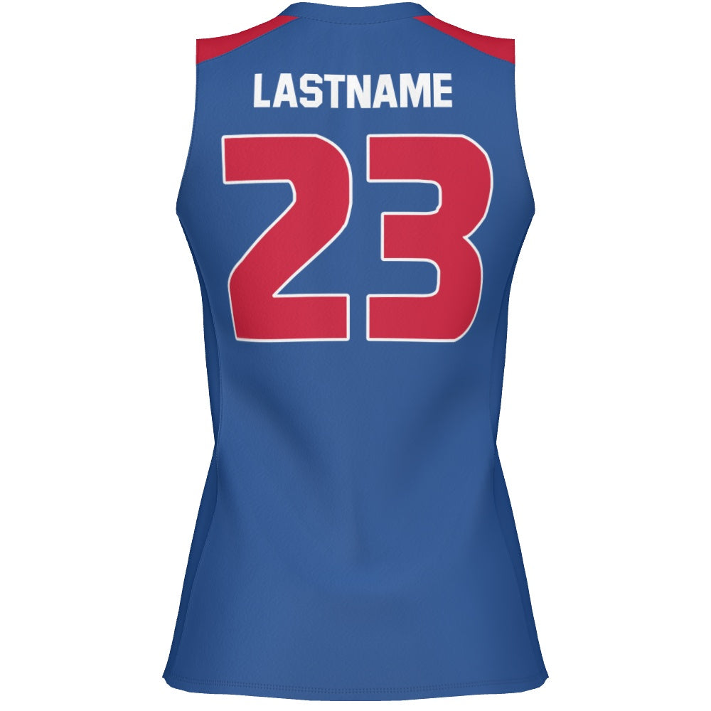 Sleeveless Volleyball and Softball Jersey