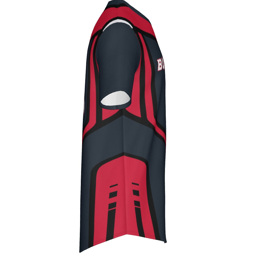 Men's Short Sleeve V Neck Jersey - Home Plate