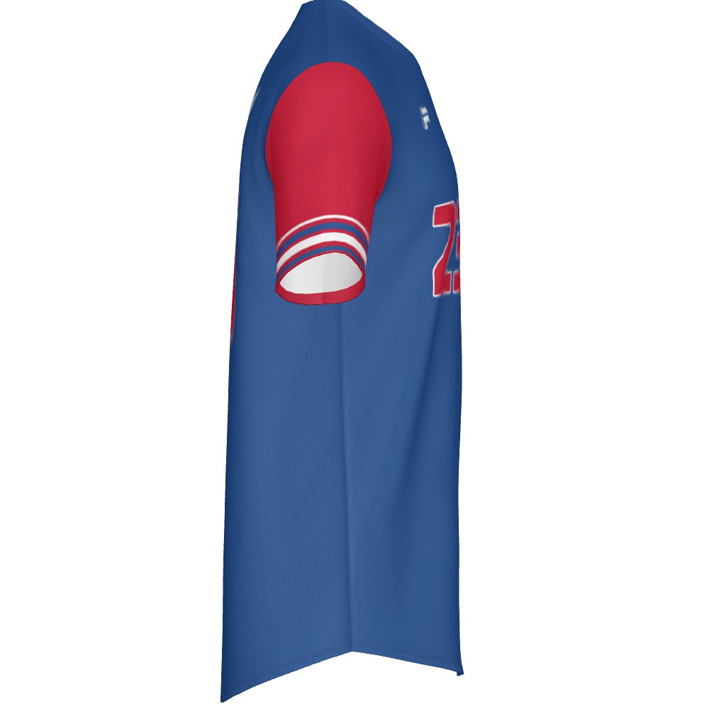 Men's Baseball V Neck Short Sleeve Jersey - Dugout