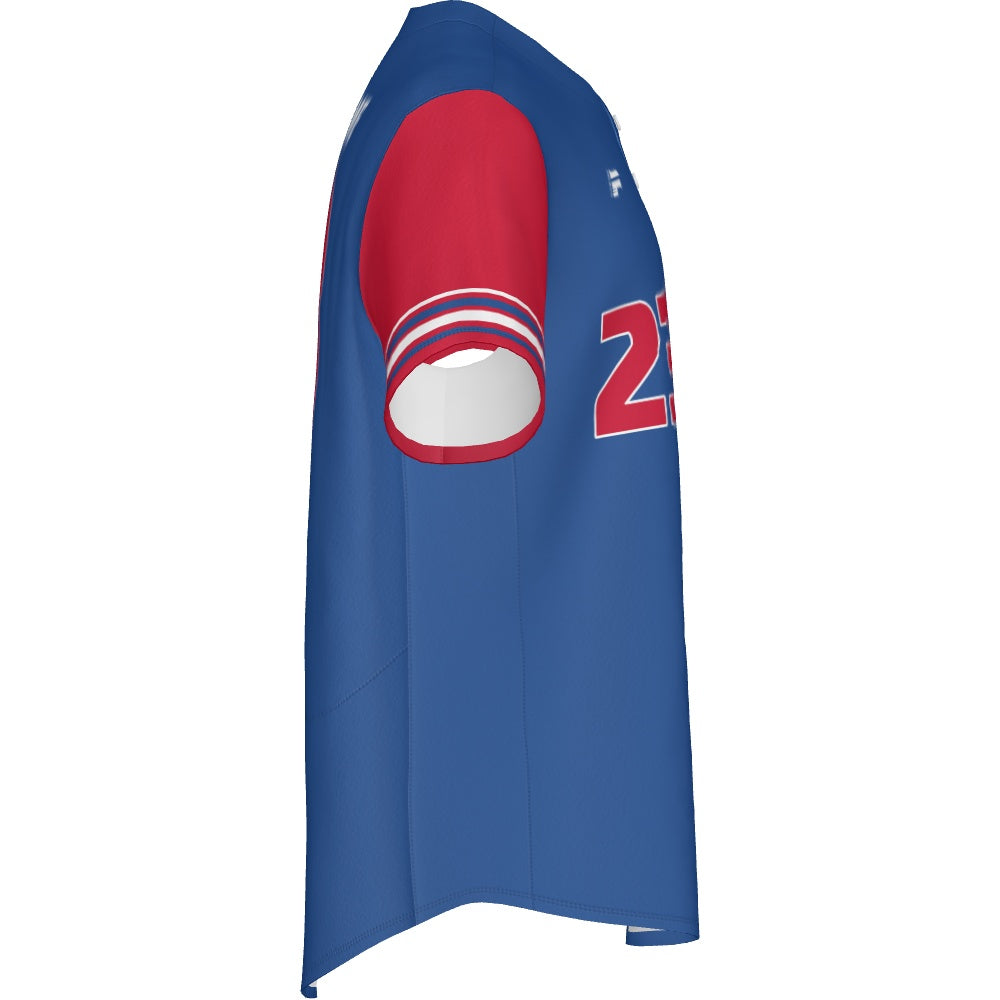 Men's Baseball Full Button Jersey - Dugout