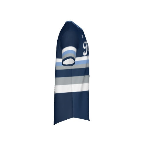 Men's Baseball Short Sleeve V Neck Jersey - 15