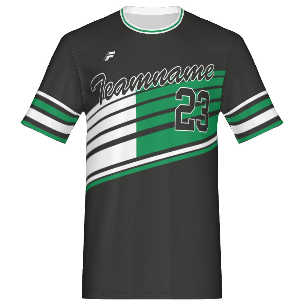 Men's Short Sleeve Crew Neck Jersey - Green Light