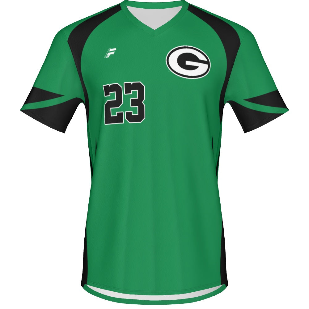 Men's Baseball Short Sleeve V Neck Jersey  - Blindside