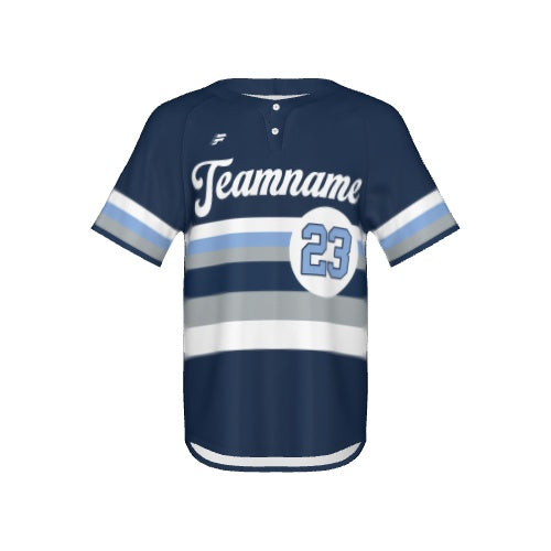 Men's Baseball 2 Button Jersey - 15